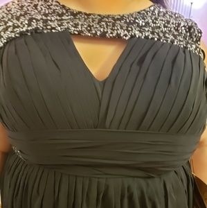 Black formal dress size 22W
